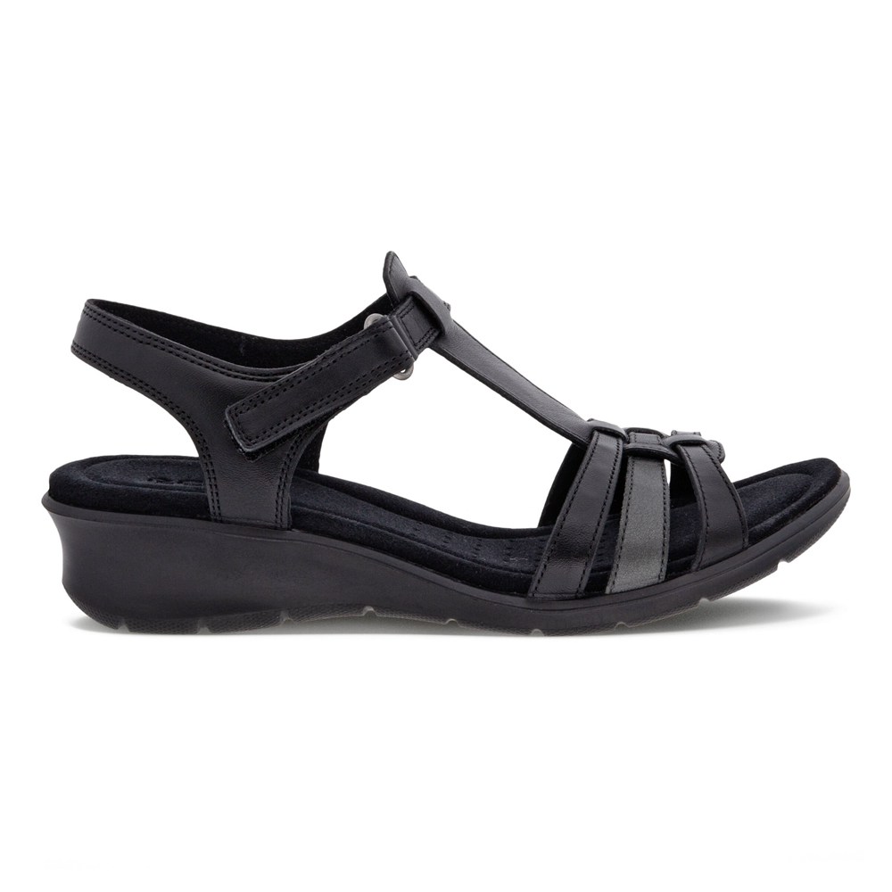 Sandalias Mujer - ECCO Finola T-Bar Strap - Negros - VNB319058